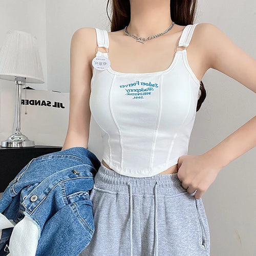 Celestial Comfort Striped Tank Top - Sexy Sleeveless Crop with Built-in Bra Pad, Solid Color Exposed Navel Style - Celestial Comfort Clothing