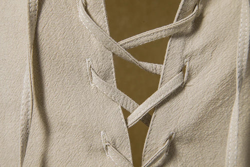 Celestial Comfort New Cotton Linen Long Sleeve Shirt - Celestial Comfort Clothing