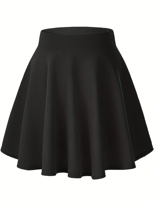 Celestial Comfort Black Pleated Mini Skirt - Celestial Comfort Clothing