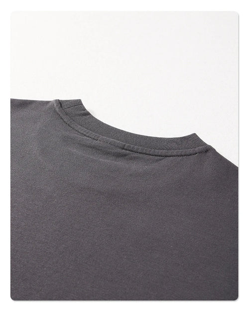Obsidian Phoenix Unisex Luxury Cotton T-Shirt - 275gsm High Street Oversized No-Shrink Solid Tee