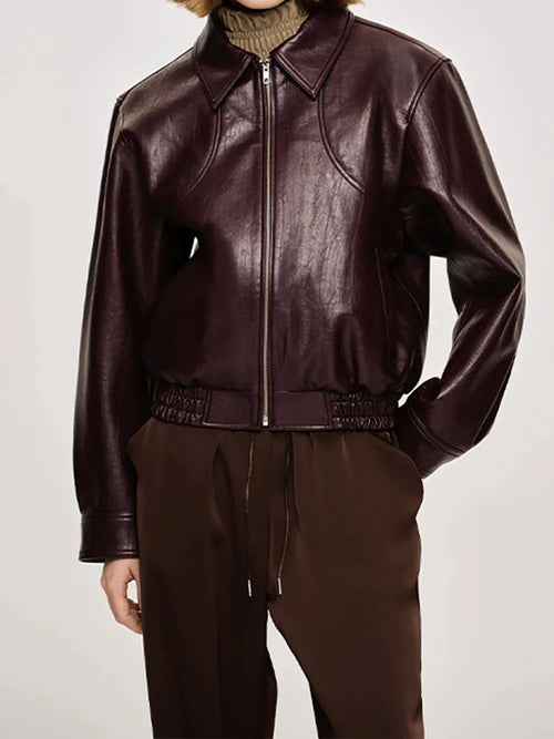 Obsidian Phoenix Women's Luxury Vintage Leather Jacket