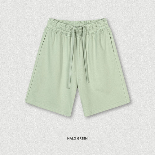 Obsidian Phoenix Unisex Luxury Quick-Dry Shorts - 280gsm Loose-Fit Breathable Solid Shorts