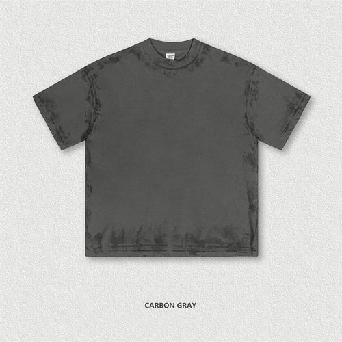Obsidian Phoenix Unisex Luxury Paint Washed T-Shirt - 305gsm High Street Cotton O-Neck Tee