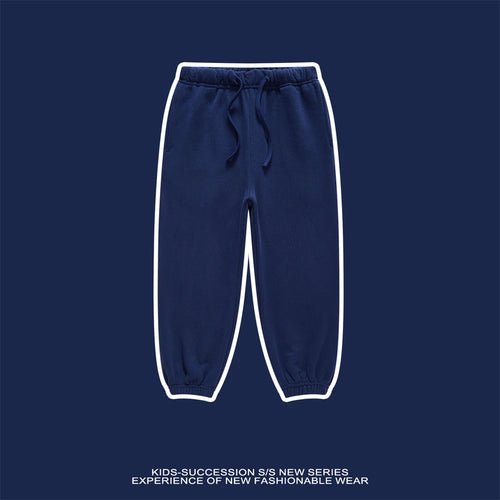 Obsidian Phoenix Luxury Kids' 365gsm Fleece Sweatpants - Unisex Warm Loose-Fit Drawstring Joggers for Boys and Girls