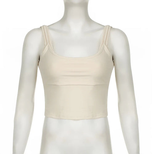 Celestial Comfort Patchwork Camisole - Sweet Aesthetic Crop Top, Sleeveless Streetwear, Coquette Style - Celestial Comfort Clothing