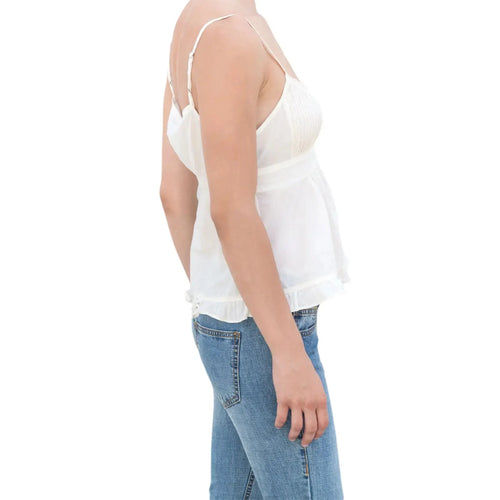 Celestial Comfort Retro Kawaii Ruffle Crop Top - Celestial Comfort Clothing