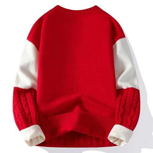 Obsidian Phoenix Luxury Harajuku Wool Christmas Sweater