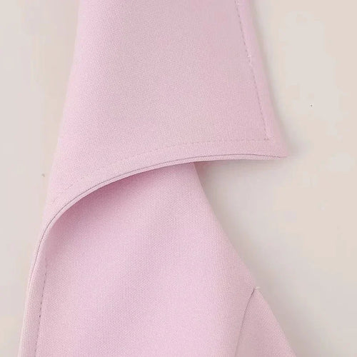 Obsidian Phoenix Women's Luxury Pink Shorts Set