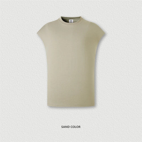 Obsidian Phoenix Unisex Luxury Heavyweight Cotton Tank Top - 305gsm High Street Sleeveless Tee