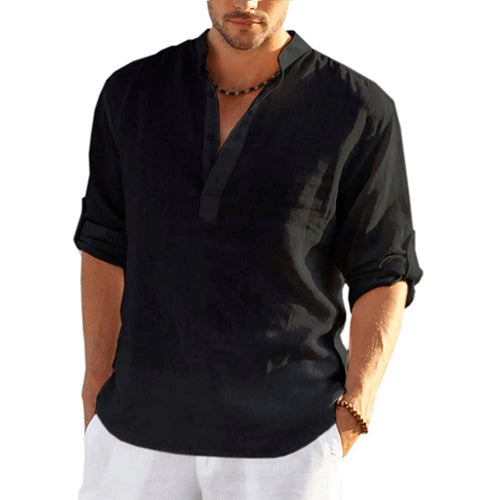 Obsidian Phoenix Men's Luxury Cotton Shirt