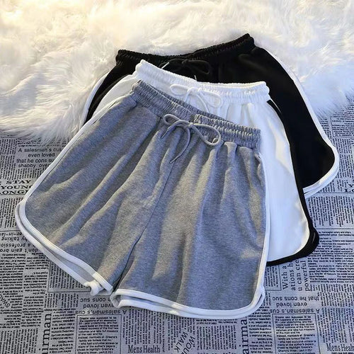 Celestial Comfort Striped Sports Shorts - Celestial Comfort Clothing