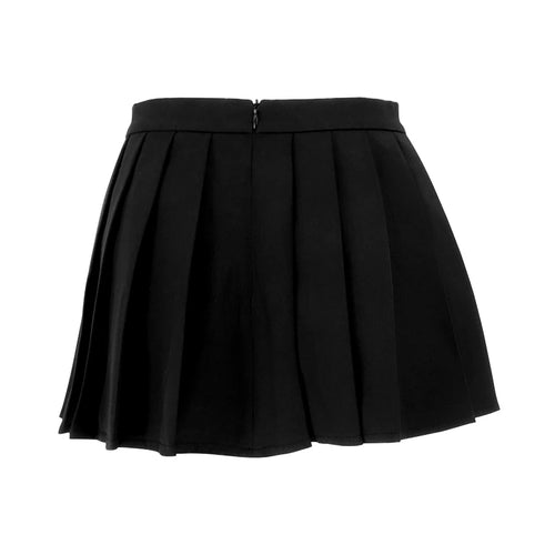 Celestial Comfort Black Pleated Mini Skirt - Celestial Comfort Clothing
