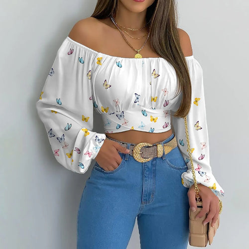 Obsidian Phoenix Women's Luxury Off-Shoulder Blouse