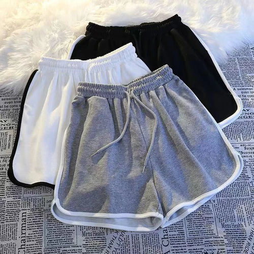 Celestial Comfort Striped Sports Shorts - Celestial Comfort Clothing