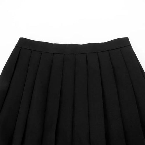Celestial Comfort Black Pleated Mini Skirt - Celestial Comfort Clothing