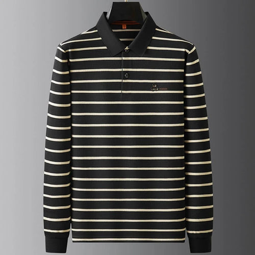 Obsidian Phoenix Luxury Polo Shirt - High-End Soft Casual Loose-Fit Men’s Top in Sizes Up to 8XL