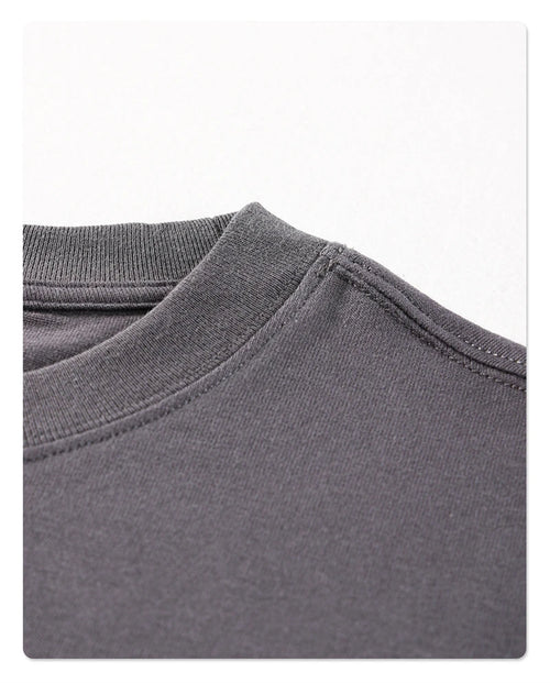 Obsidian Phoenix Unisex Luxury Cotton T-Shirt - 275gsm High Street Oversized No-Shrink Solid Tee
