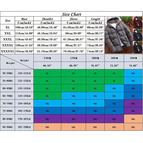 Obsidian Phoenix Men's Luxury Hooded Puffer Jacket