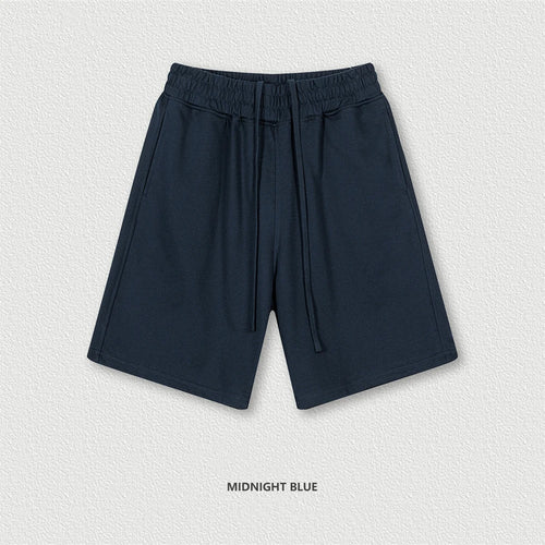 Obsidian Phoenix Unisex Luxury Quick-Dry Shorts - 280gsm Loose-Fit Breathable Solid Shorts