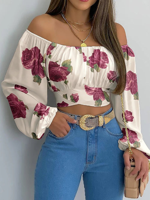 Obsidian Phoenix Women's Luxury Off-Shoulder Blouse