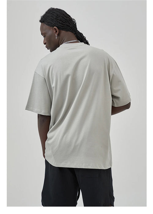 Obsidian Phoenix Unisex Luxury Cotton T-Shirt - 275gsm High Street Oversized No-Shrink Solid Tee