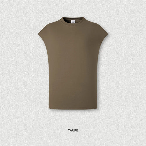 Obsidian Phoenix Unisex Luxury Heavyweight Cotton Tank Top - 305gsm High Street Sleeveless Tee