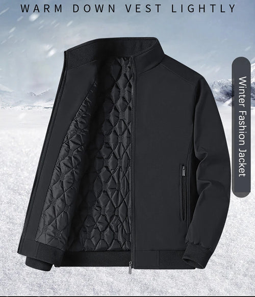 Obsidian Phoenix Men's Luxury Plus Size Waterproof Winter Jacket