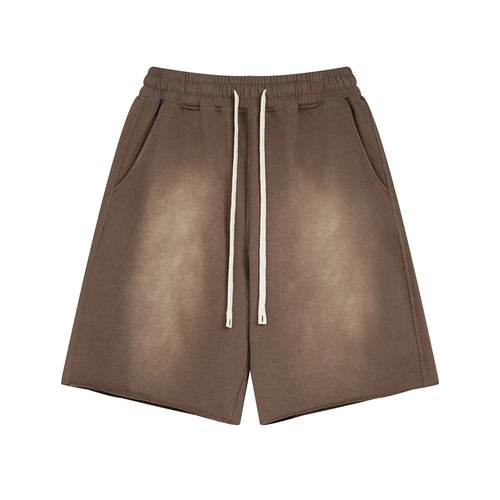 Obsidian Phoenix Unisex Luxury Spray-Dyed Shorts - 360gsm Loose-Fit Short Shorts