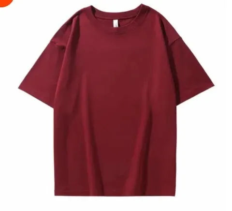 Obsidian Phoenix 100% Cotton Five Half Sleeve T-Shirt - Unisex Loose-Fit Casual Basic Shirt