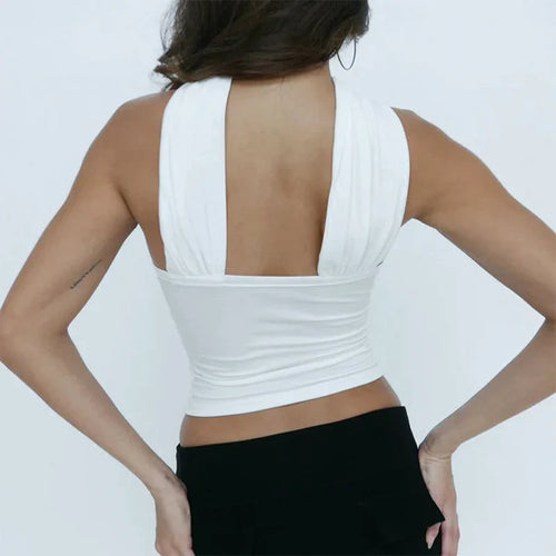 Celestial Comfort Strapless White Crop Top - Celestial Comfort Clothing