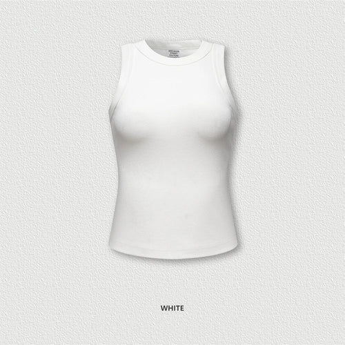 Obsidian Phoenix Women's Luxury Washed Cotton Tank Top - 315gsm Sexy Sleeveless Camisole