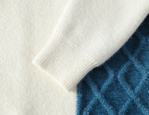 Obsidian Phoenix Luxury Mink Cashmere Sweater - Top-Grade Thick Fleece Warm Men’s Pullover Christmas Jumper