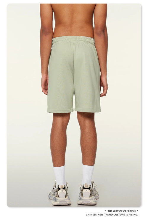 Obsidian Phoenix Unisex Luxury Quick-Dry Shorts - 280gsm Loose-Fit Breathable Solid Shorts