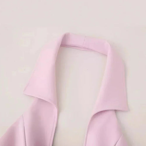 Obsidian Phoenix Women's Luxury Pink Shorts Set