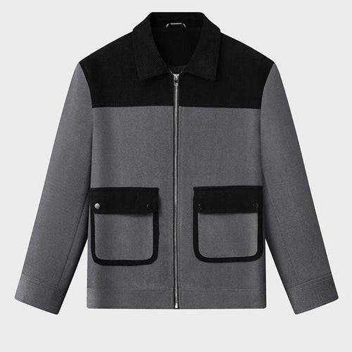 Obsidian Phoenix Luxury Soft Jacket - High-End Comfortable Men’s Casual Loose-Fit Outerwear in Sizes Up to 8XL