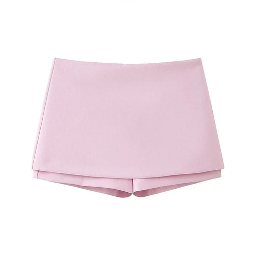 Obsidian Phoenix Women's Luxury Pink Shorts Set