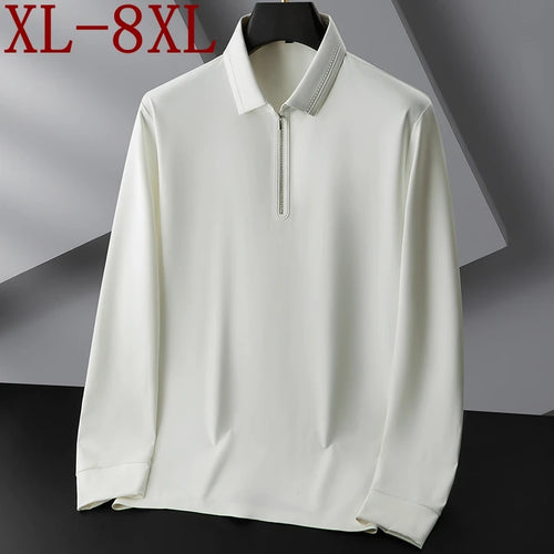 Obsidian Phoenix Luxury Zipper Polo Shirt