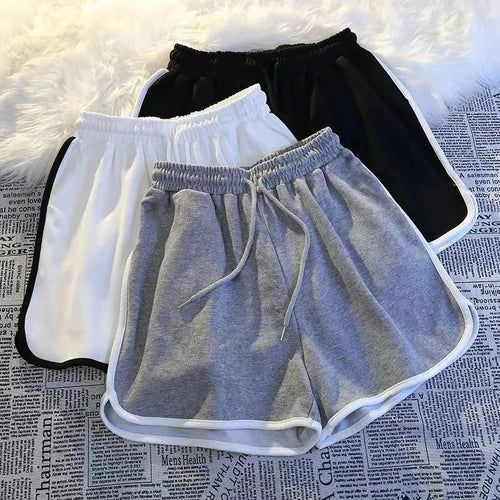 Celestial Comfort Striped Sports Shorts - Celestial Comfort Clothing