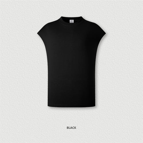 Obsidian Phoenix Unisex Luxury Heavyweight Cotton Tank Top - 305gsm High Street Sleeveless Tee