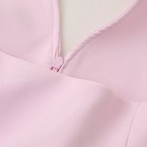 Obsidian Phoenix Women's Luxury Pink Shorts Set