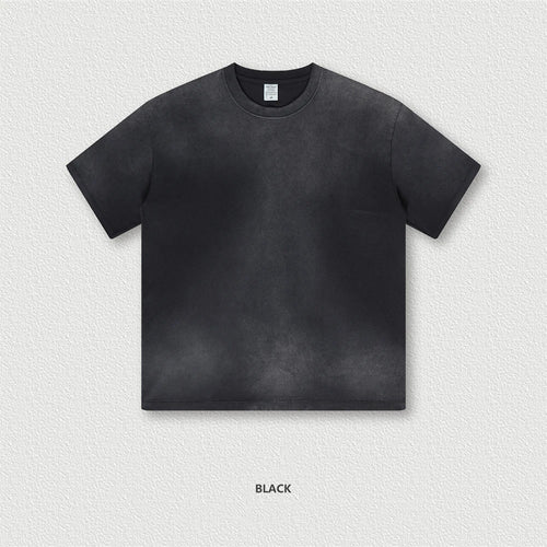 Obsidian Phoenix Unisex Luxury Monkey Washed T-Shirt - 270gsm High Street Solid Cotton Tee