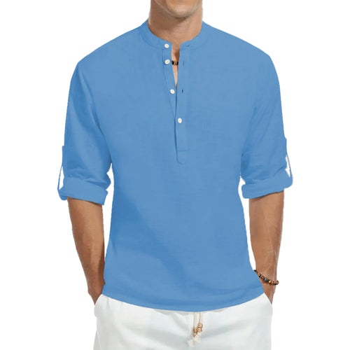 Obsidian Phoenix Men's Luxury Cotton Shirt