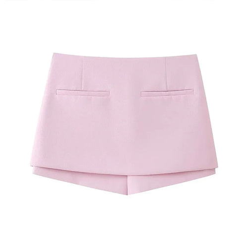 Obsidian Phoenix Women's Luxury Pink Shorts Set