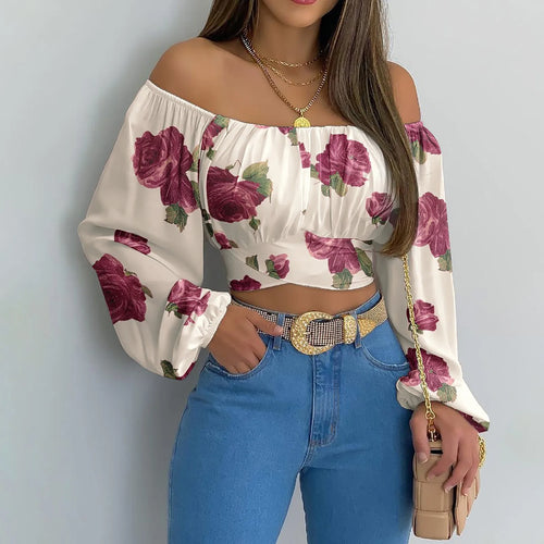 Obsidian Phoenix Women's Luxury Off-Shoulder Blouse
