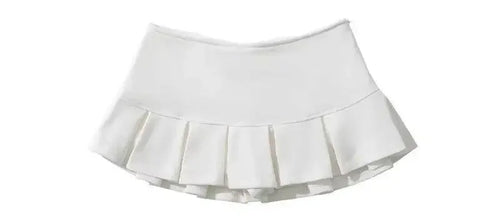 Celestial Comfort Low-Waist Pleated Mini Skirt - Celestial Comfort Clothing
