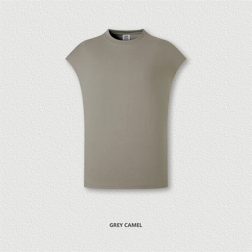 Obsidian Phoenix Unisex Luxury Heavyweight Cotton Tank Top - 305gsm High Street Sleeveless Tee