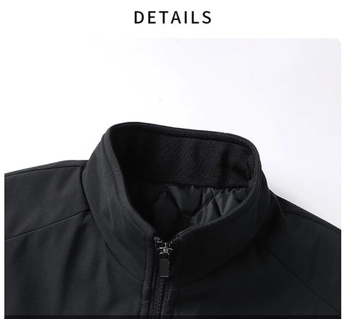 Obsidian Phoenix Men's Luxury Plus Size Waterproof Winter Jacket