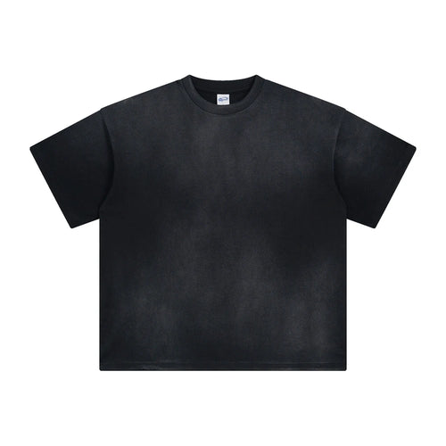 Obsidian Phoenix Unisex Luxury Monkey Washed T-Shirt - 250gsm Oversized No-Shrink Solid Cotton Tee