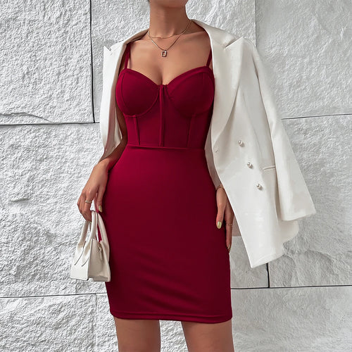 Obsidian Phoenix Women's Luxury Mesh See-Through Party Dress