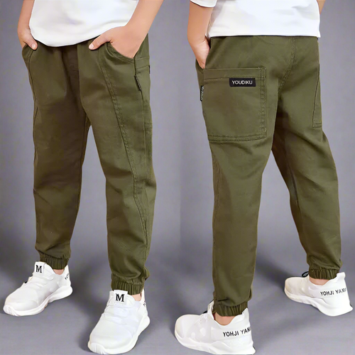Celestial Comfort Boys’ Cotton Casual Sports Pants - Celestial Comfort Clothing